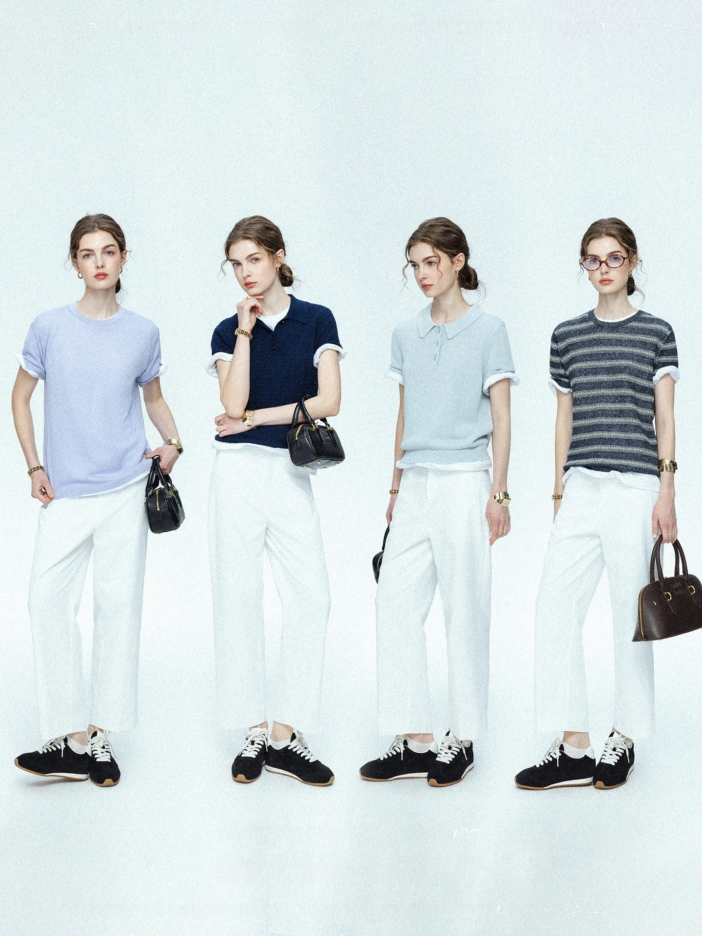 Minimalist Arc Silhouette Hollow Weave Casual Pants High Waist Straight Leg Lengthening Nine Crop Commuter Friendly Loose Fit
Minimalist Arc Silhouette Hollow Weave Casual Pants High Waist Straight Leg Lengthening Nine Crop Commuter Friendly Loose Fit