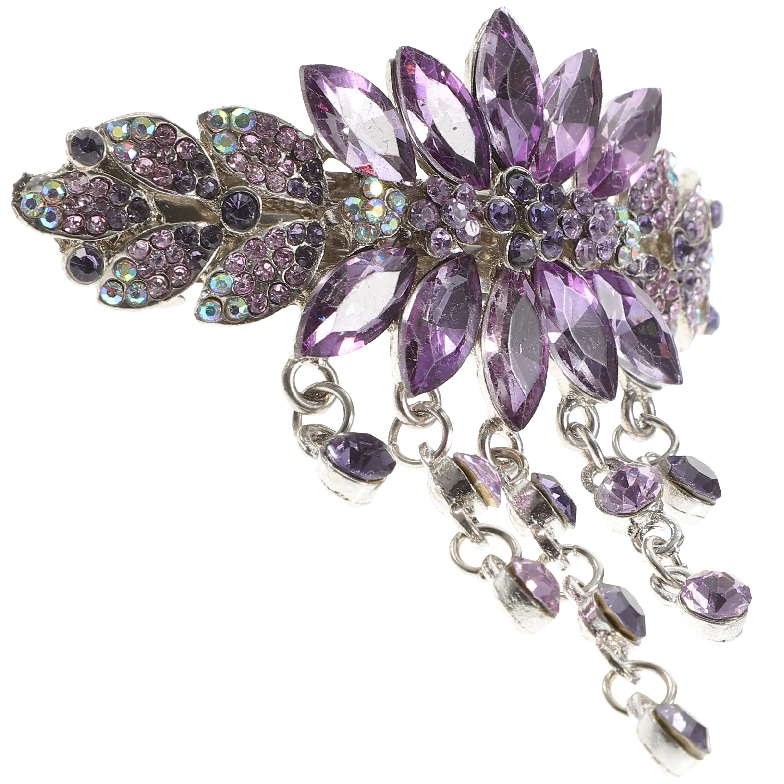 Rhinestone Flower Headwear Hair Clip Vintage Elegance Alligator Clips Hanfu Hairpin Alloy French Barrette
Rhinestone Flower Headwear Hair Clip Vintage Elegance Alligator Clips Hanfu Hairpin Alloy French Barrette