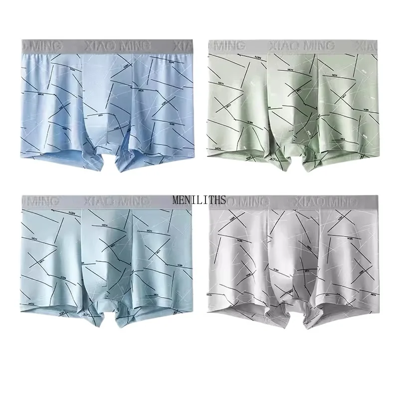 3Pcs/4Pcs Men's Panties Striped Printing Boxers Man Underwear Sexy Male Breathable Youth Mid-waist Boxers Large-size Pants Short
3Pcs/4Pcs Men's Panties Striped Printing Boxers Man Underwear Sexy Male Breathable Youth Mid-waist Boxers Large-size Pants Short