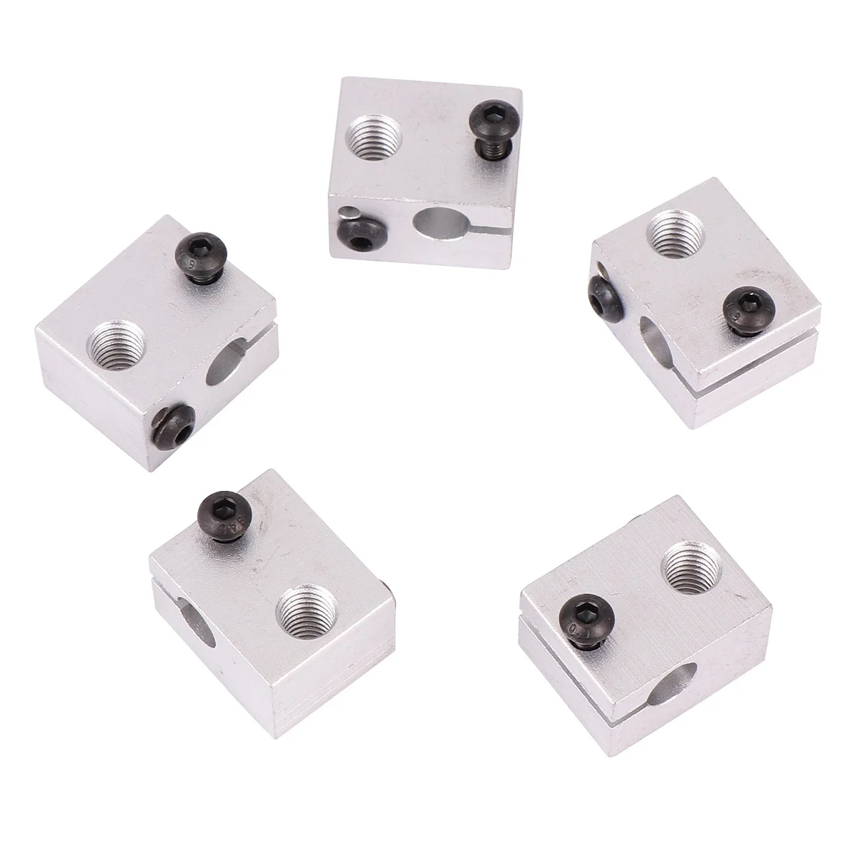 5pcs 3D Printing Heating Aluminum Block Sandblasted Oxidized Durable For 3D Printer Parts Hot End Heater Block
5pcs 3D Printing Heating Aluminum Block Sandblasted Oxidized Durable For 3D Printer Parts Hot End Heater Block