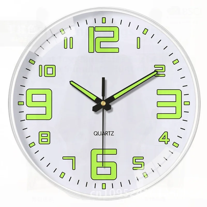 8 Inch 20cm Luminous Silent Punch-Free Wall Clock Modern Home Living Room Decor Plastic round Shape Clock with Night Light
8 Inch 20cm Luminous Silent Punch-Free Wall Clock Modern Home Living Room Decor Plastic round Shape Clock with Night Light