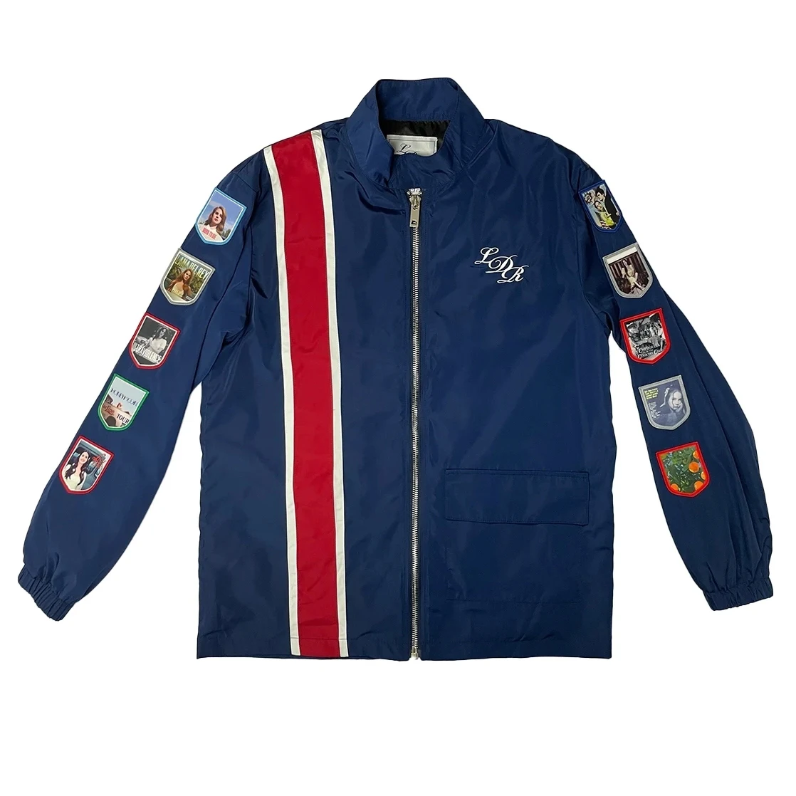 Lana Merch Commemorative LDR Racer Jackets 2025 Navy For Women And Men Racing Jacket With Patches Del Top Coat Reys Lady Clothes
Lana Merch Commemorative LDR Racer Jackets 2025 Navy For Women And Men Racing Jacket With Patches Del Top Coat Reys Lady Clothes