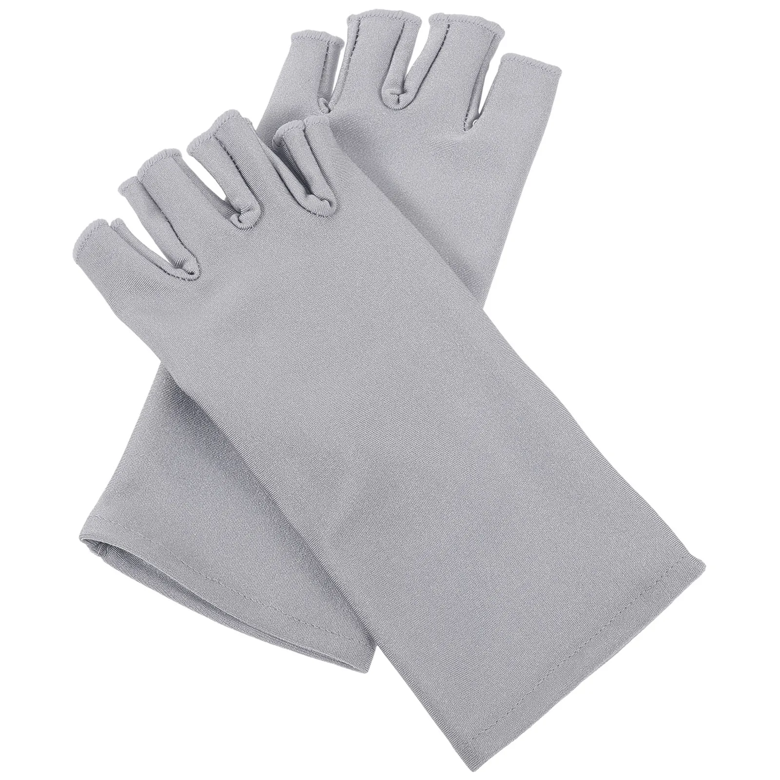 1pcs Half Finger Gloves Sun Protection UV Proof Breathable Driving Riding Outdoor Women Gray Thin Material Elastic Fits Female
1pcs Half Finger Gloves Sun Protection UV Proof Breathable Driving Riding Outdoor Women Gray Thin Material Elastic Fits Female