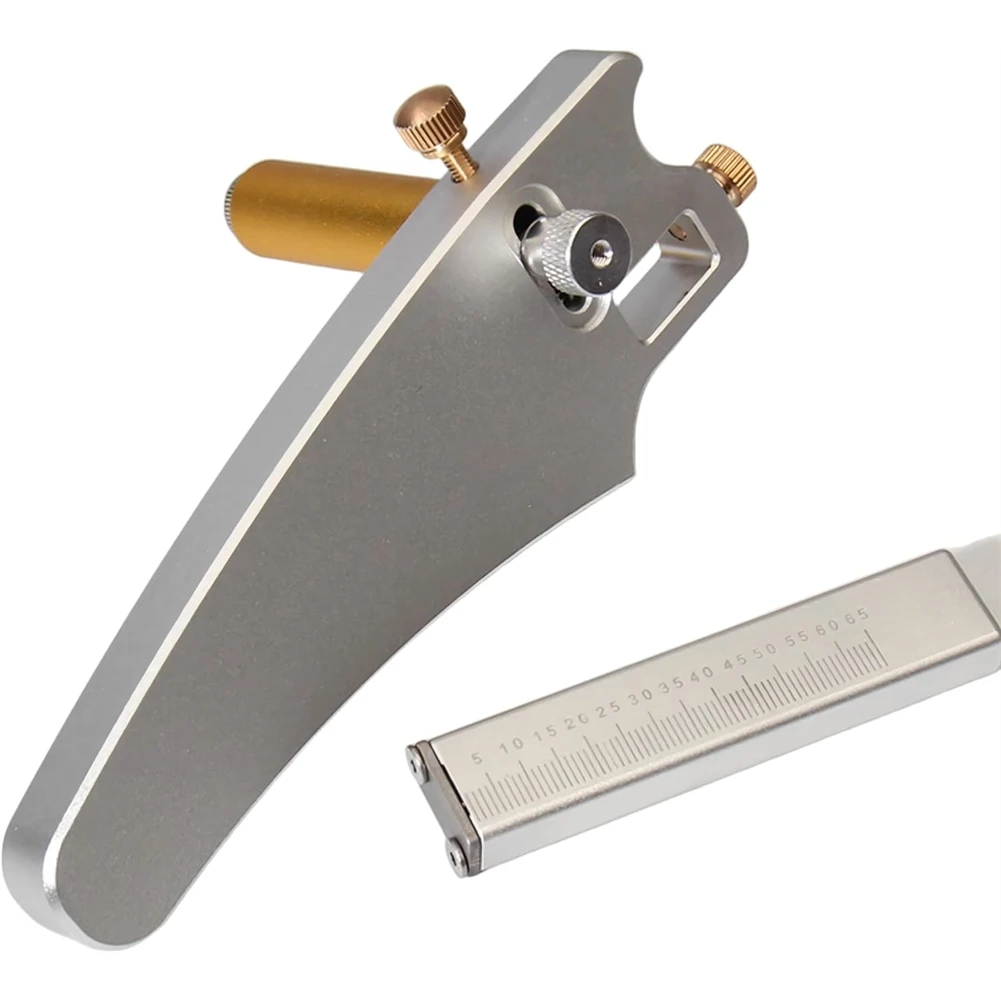 Aluminum Leather Strap Cutter-Adjustable Draw Gauge, Ergonomic Arc Handle For DIY Belt Strip Crafting For Leathercraft
Aluminum Leather Strap Cutter-Adjustable Draw Gauge, Ergonomic Arc Handle For DIY Belt Strip Crafting For Leathercraft