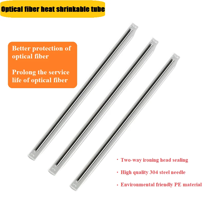 1000Psc 60mm Fiber Optic Fusion Protection Splice Sleeves Heat Shrink Tube Fiber Optic Hot Melt Tube
1000Psc 60mm Fiber Optic Fusion Protection Splice Sleeves Heat Shrink Tube Fiber Optic Hot Melt Tube