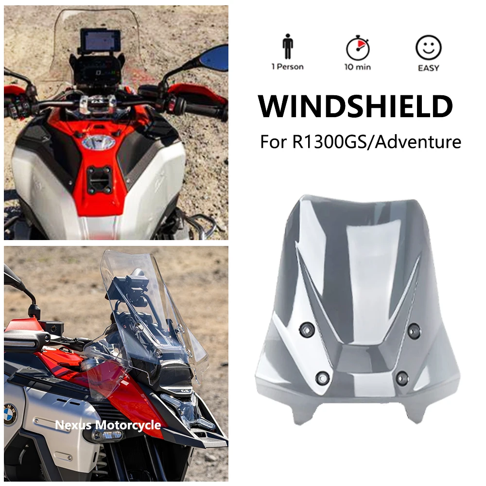 Лобовое стекло для BMW R1300GS GS1300 R1300 GS Adventure, аксессуары для мотоциклов, ветровой дефлектор, обтекатель экрана, расширенный
Лобовое стекло для BMW R1300GS GS1300 R1300 GS Adventure, аксессуары для мотоциклов, ветровой дефлектор, обтекатель экрана, расширенный