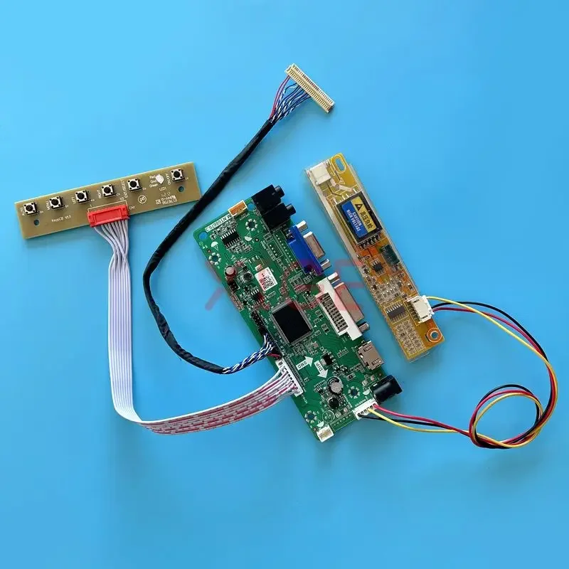 For HT140WX1 LP140WX1 QD14WL01 N140A1 Controller Driver Board LVDS-30Pin HDMI-Compatible DVI VGA 1CCFL Display 1280*768 DIY Kit
For HT140WX1 LP140WX1 QD14WL01 N140A1 Controller Driver Board LVDS-30Pin HDMI-Compatible DVI VGA 1CCFL Display 1280*768 DIY Kit