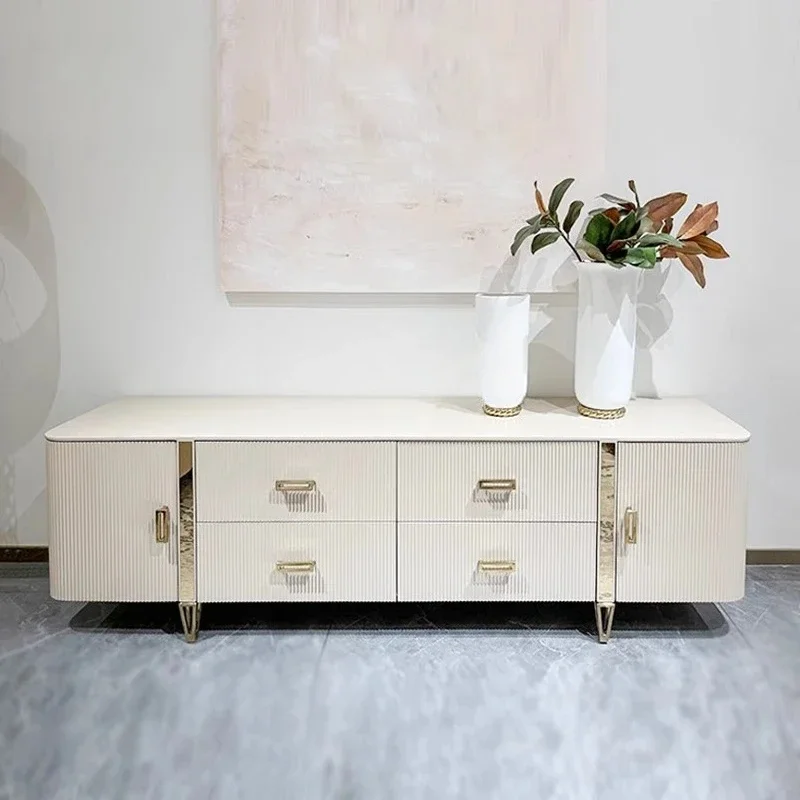 American light luxury TV cabinet, living room integrated cabinet, high-end coffee table combination storage side cabinet
American light luxury TV cabinet, living room integrated cabinet, high-end coffee table combination storage side cabinet