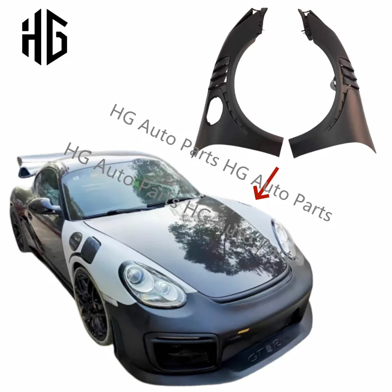 Modified Accessories Car Side Fenders Body Parts For Porsche Cayman 987.1.2 Boxster Front Bumper Both Side Fenders FRP Materials
Modified Accessories Car Side Fenders Body Parts For Porsche Cayman 987.1.2 Boxster Front Bumper Both Side Fenders FRP Materials