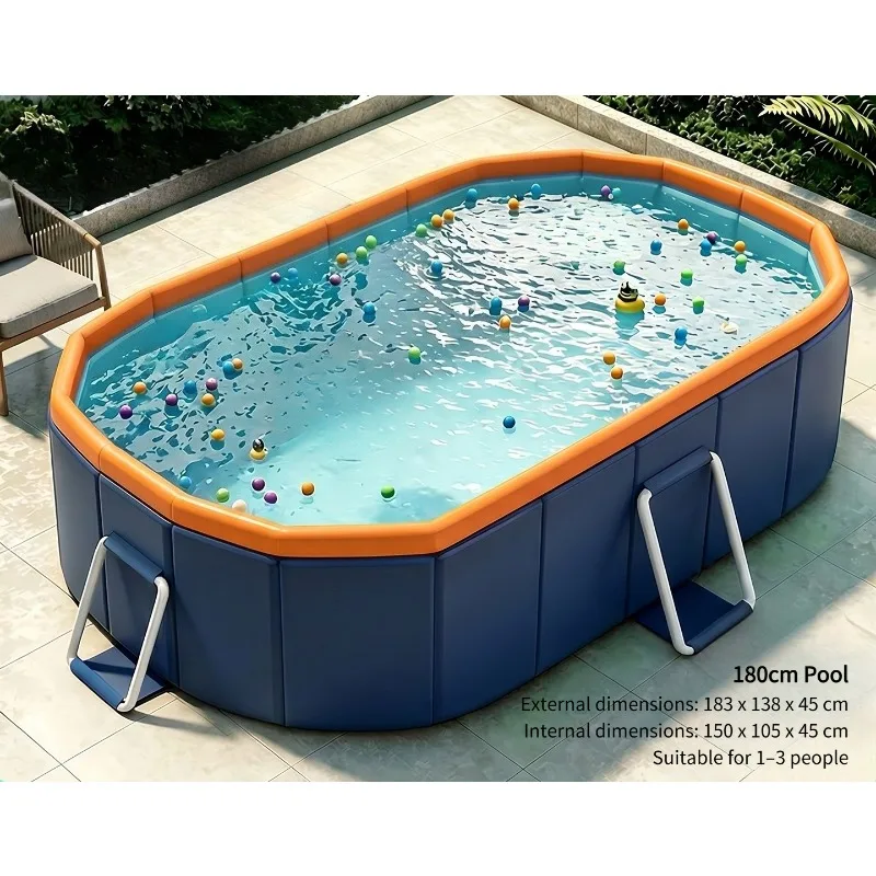180cm / 360cm Home Frame Pool, Large Outdoor Family Pool, No-Installation Splash Pool
180cm / 360cm Home Frame Pool, Large Outdoor Family Pool, No-Installation Splash Pool