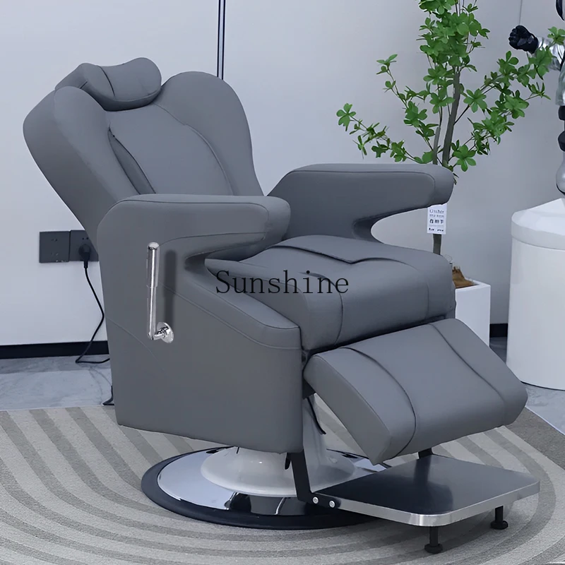 Electric scalp hair salon Chair hair treatment barber shop Hair salon Special shave can be put down 
Electric scalp hair salon Chair hair treatment barber shop Hair salon Special shave can be put down