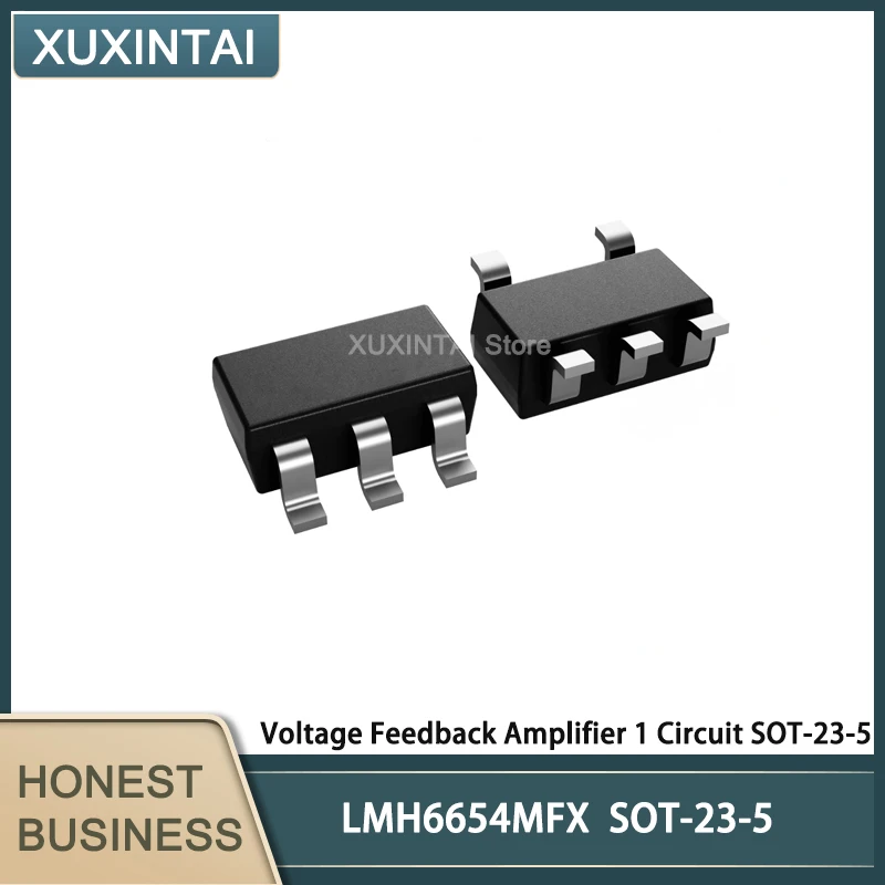 10Pcs/Lot New Original LMH6654MFX LMH6654 Voltage Feedback Amplifier 1 Circuit SOT-23-5
10Pcs/Lot New Original LMH6654MFX LMH6654 Voltage Feedback Amplifier 1 Circuit SOT-23-5