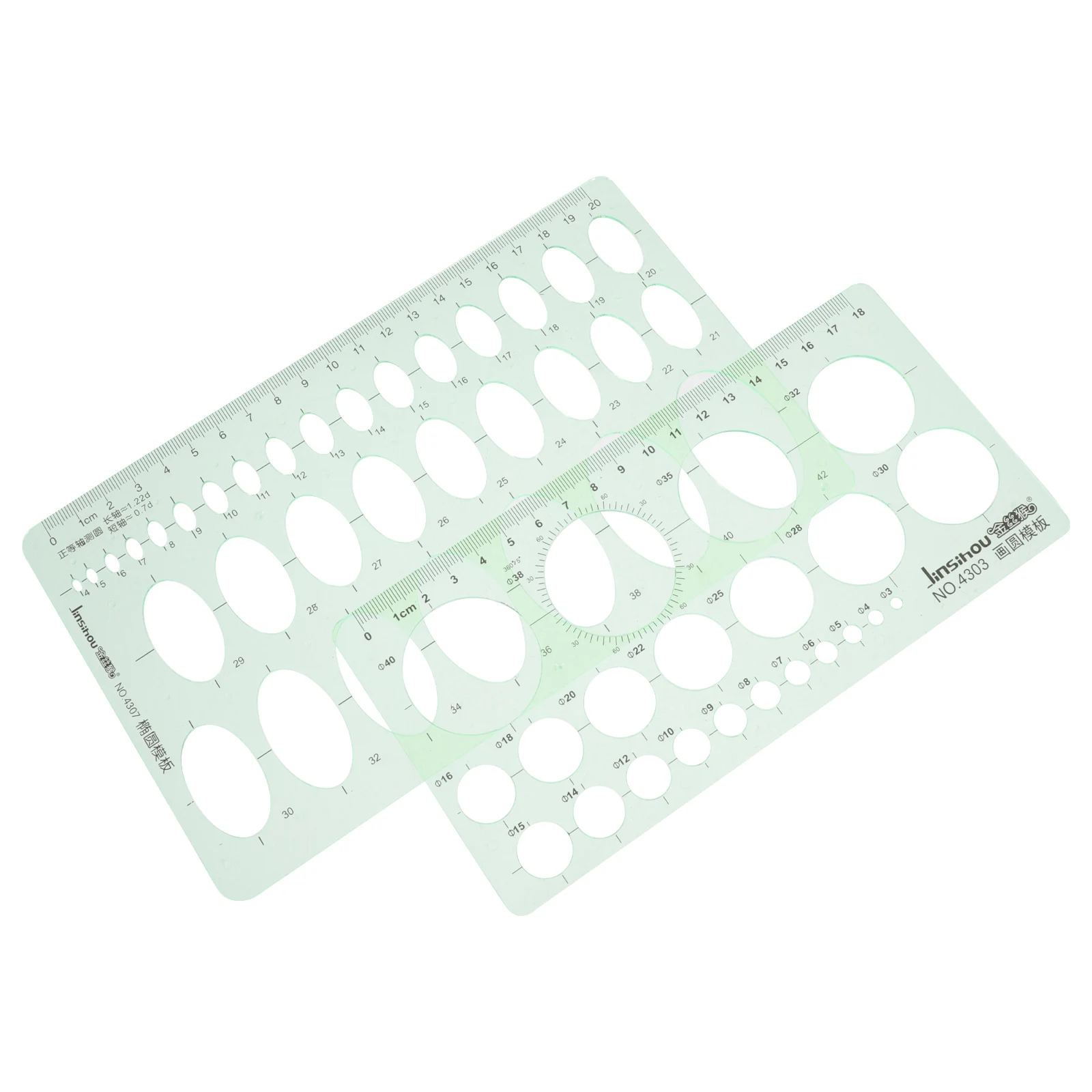 2pcs Geometric Circular Ruler Thickened Circle Templates for Drawing Stencil Craft Plastic Reusable Stencils Painting Tools
2pcs Geometric Circular Ruler Thickened Circle Templates for Drawing Stencil Craft Plastic Reusable Stencils Painting Tools