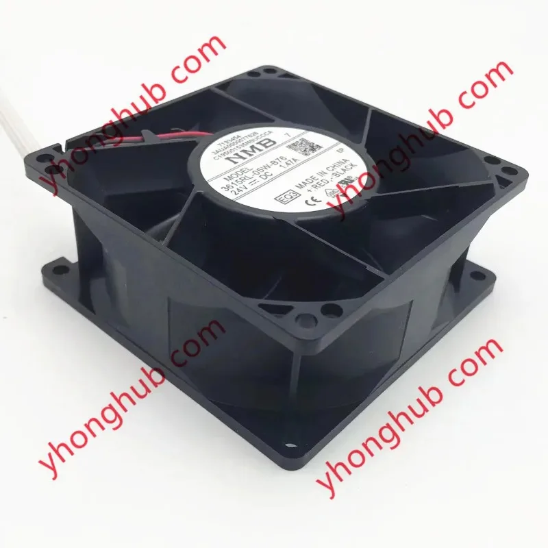 NMB-MAT 3615RL-05W-B76 EQ1 EQ2 EQ3 DC 24V 1.47A 90x90x38mm 4-Wire Cooling Fan
NMB-MAT 3615RL-05W-B76 EQ1 EQ2 EQ3 DC 24V 1.47A 90x90x38mm 4-Wire Cooling Fan