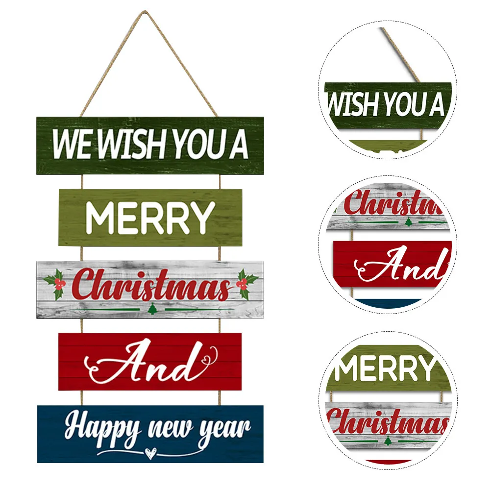 Christmas Wooden Pendant Hanging Plaque for Door Wall Window Living Room Farmhouse Decor Merry Xmas New Year Party Decoration
Christmas Wooden Pendant Hanging Plaque for Door Wall Window Living Room Farmhouse Decor Merry Xmas New Year Party Decoration