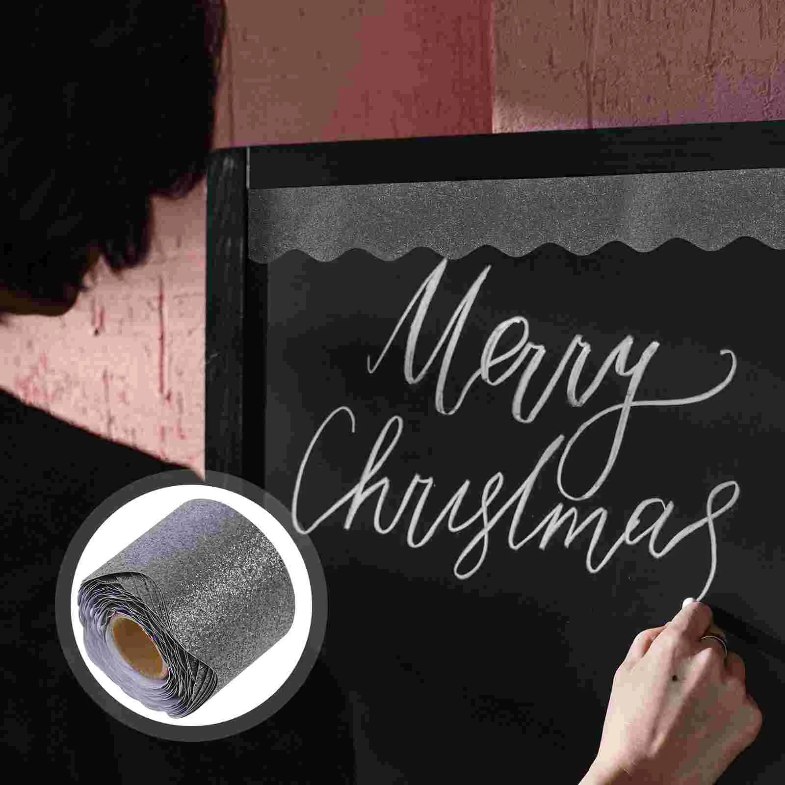 Chalkboard Border Sticker Trim Blackboard Bulletin Boarder Decor Fashion Decals Decorative Paper Stickers
Chalkboard Border Sticker Trim Blackboard Bulletin Boarder Decor Fashion Decals Decorative Paper Stickers