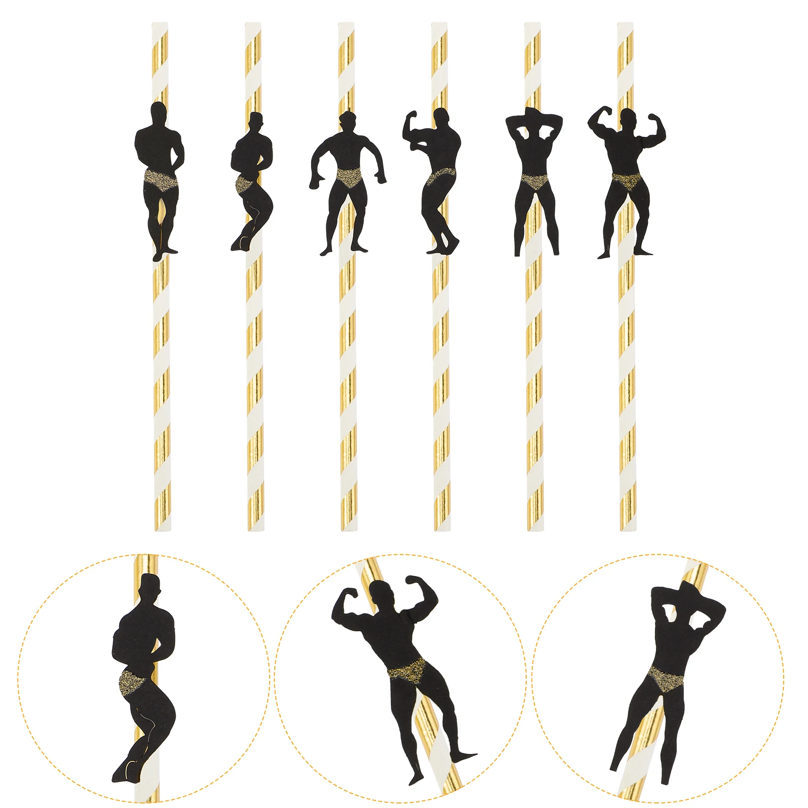 24 Pcs Party Decoration Straws Gold Striped Premium Quality Bachelorette Straws Drinking Straw Disposable Kitchen Bar
24 Pcs Party Decoration Straws Gold Striped Premium Quality Bachelorette Straws Drinking Straw Disposable Kitchen Bar