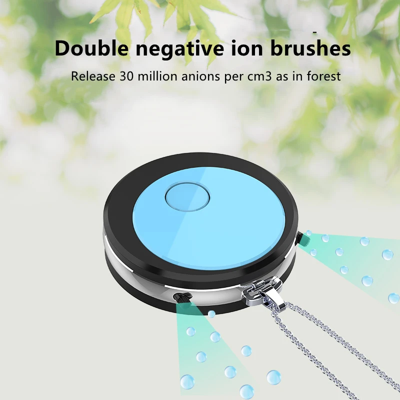 Multifunctional Negative Ionizer Anion Air Cleaner Necklace Type Air Purifier Portable Air Cleaner Eliminate Smog Formaldehyde
Multifunctional Negative Ionizer Anion Air Cleaner Necklace Type Air Purifier Portable Air Cleaner Eliminate Smog Formaldehyde
