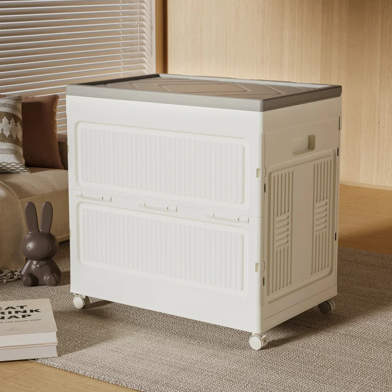 Foldable Children'S Toy Box Bedroom Organizer Plastic Clothes Storage Bin Cabinet With Flip Lid
Foldable Children'S Toy Box Bedroom Organizer Plastic Clothes Storage Bin Cabinet With Flip Lid