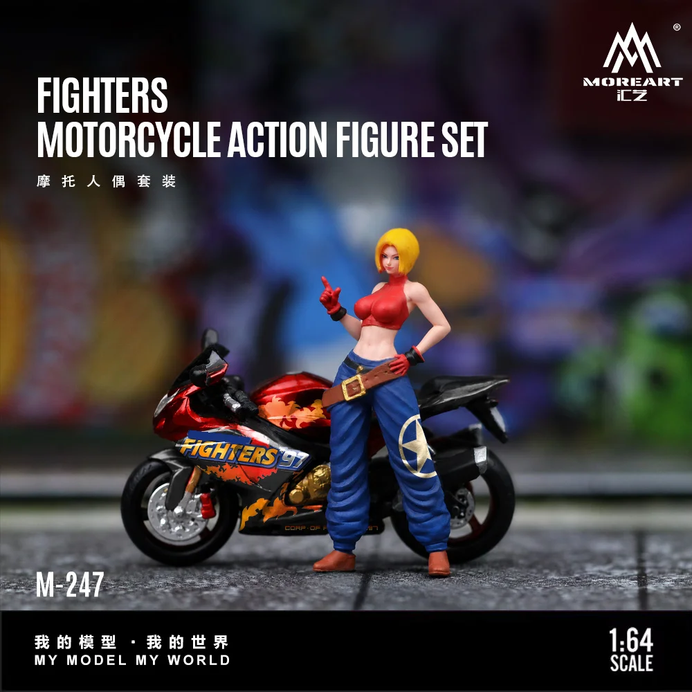 *Pre-Order*MoreArt 1:64 Resin Fighting Game Character Motorcycle Action Figure Set Collection Gift
*Pre-Order*MoreArt 1:64 Resin Fighting Game Character Motorcycle Action Figure Set Collection Gift