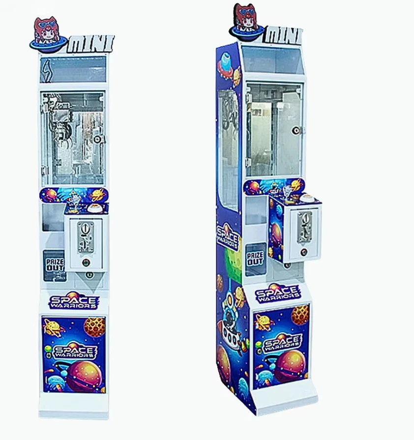 Commercial Mini Claw Machine Coin Operated Arcade Prize Game for Indoor Playground
Commercial Mini Claw Machine Coin Operated Arcade Prize Game for Indoor Playground