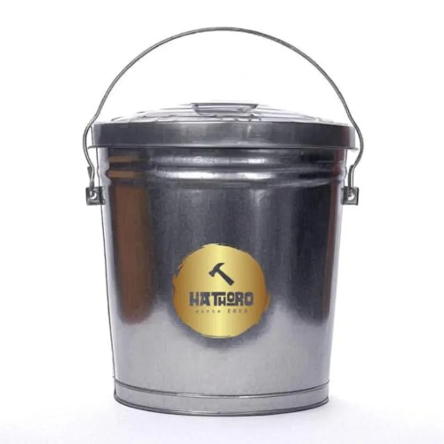 Galvanized Steel Trash Can with Galvanized Locking Lid, for Kitchen, Outdoor, Camping, Multipurpose Galvanized Steel, 10 Gallon
Galvanized Steel Trash Can with Galvanized Locking Lid, for Kitchen, Outdoor, Camping, Multipurpose Galvanized Steel, 10 Gallon