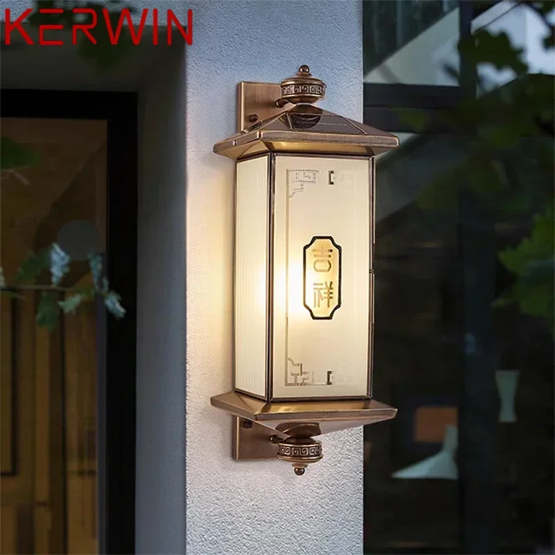 KERWIN Contemporary Brass Outdoor Wall Lamps Simplicity Waterproof Creative Balcony Hallway Courtyard Villa Gate Hotel
KERWIN Contemporary Brass Outdoor Wall Lamps Simplicity Waterproof Creative Balcony Hallway Courtyard Villa Gate Hotel