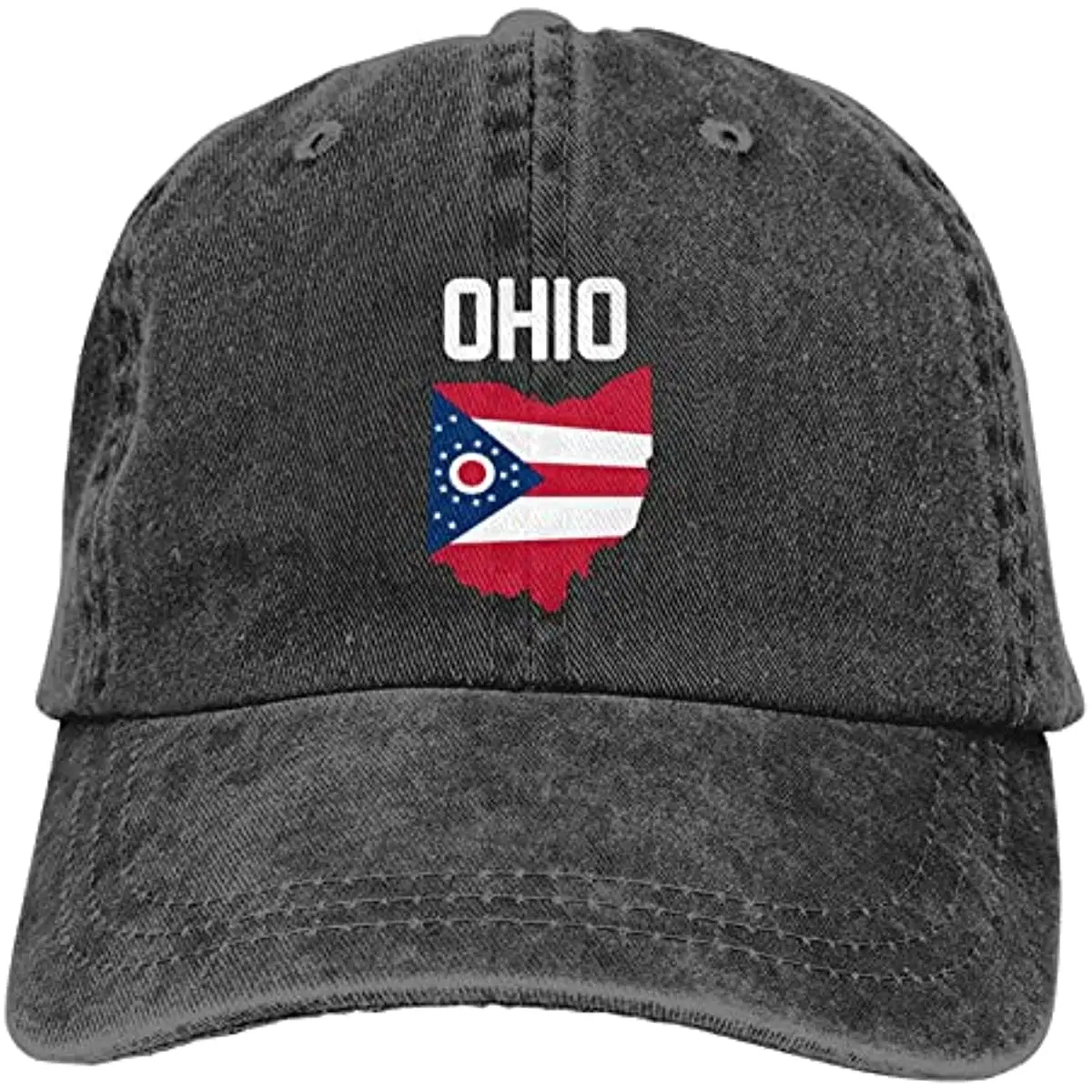 Ohio Adjustable Distressed Baseball Cap Washed Vintage Jeans Cotton Denim Dad Hat for Men Women Four Seasons Adult
Ohio Adjustable Distressed Baseball Cap Washed Vintage Jeans Cotton Denim Dad Hat for Men Women Four Seasons Adult