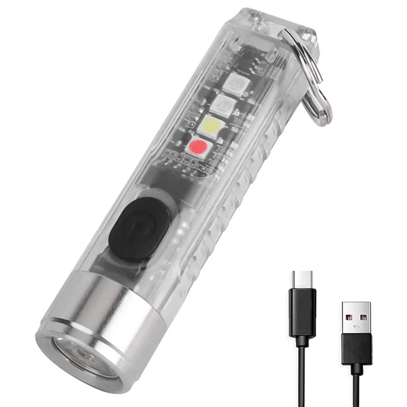 S11 Mini LED Flashlight Small Powerful Keychain Flashlight Portable USB Rechargeable Flashlight For Emergency Outdoor
S11 Mini LED Flashlight Small Powerful Keychain Flashlight Portable USB Rechargeable Flashlight For Emergency Outdoor