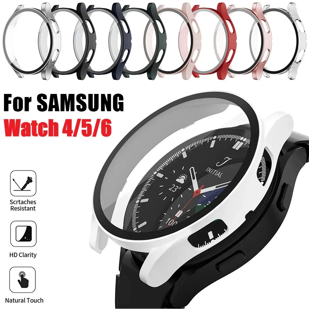 Закаленное стекло + чехол для защиты экрана для Samsung Galaxy Watch 4 5 6 Pro 45 мм 44 мм 40 мм бампер жесткий чехол Полная защита
Закаленное стекло + чехол для защиты экрана для Samsung Galaxy Watch 4 5 6 Pro 45 мм 44 мм 40 мм бампер жесткий чехол Полная защита
