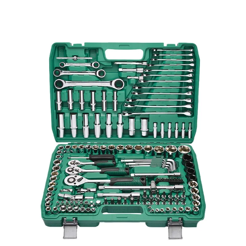 ~Auto Repair Tool Set Sleeve Ratchet Wrench Auto Repair Multifunctional Toolbox Combination
~Auto Repair Tool Set Sleeve Ratchet Wrench Auto Repair Multifunctional Toolbox Combination