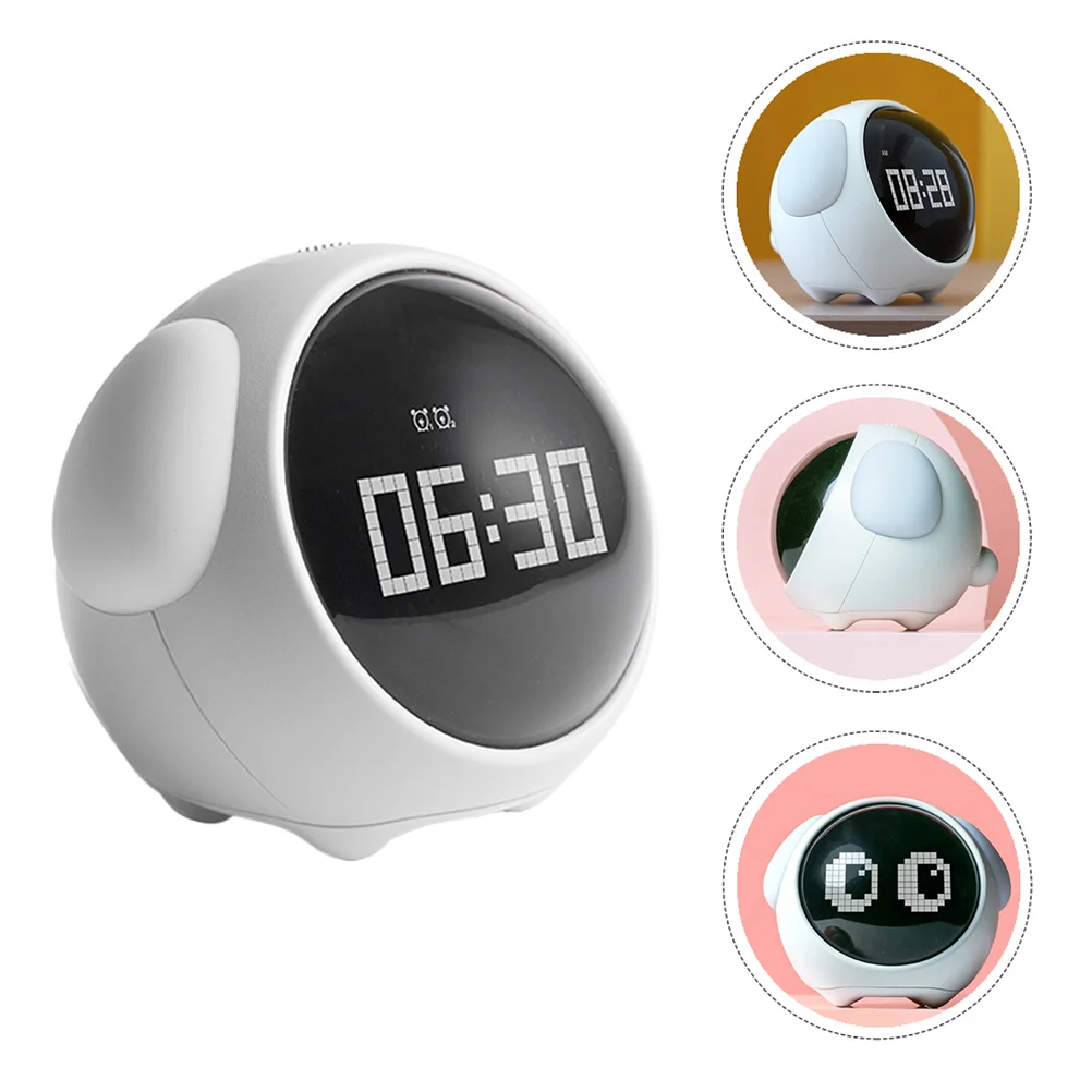 Round Head Screws Pixel Alarm Clock Brush Storage Rack Electronic Gold Edge White Lovely for Kids
Round Head Screws Pixel Alarm Clock Brush Storage Rack Electronic Gold Edge White Lovely for Kids