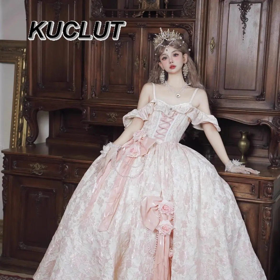 Elegant Women's Lolita Dresses Original Design Elegant Sexy Ball Gown Princess's Birthday Party Evening Dress Summer
Elegant Women's Lolita Dresses Original Design Elegant Sexy Ball Gown Princess's Birthday Party Evening Dress Summer