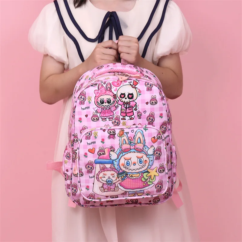 LABUBU Children's Backpack New Large Capacity Light Leisure Backpack for Boys and Girls Schoolbag for Primary School Students
LABUBU Children's Backpack New Large Capacity Light Leisure Backpack for Boys and Girls Schoolbag for Primary School Students