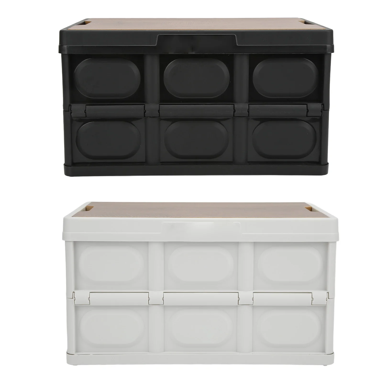 Folding Storage Box Multifunctional Storage Box 30L Removable Thicken Portable with Wooden Panel for Outdoor
Folding Storage Box Multifunctional Storage Box 30L Removable Thicken Portable with Wooden Panel for Outdoor