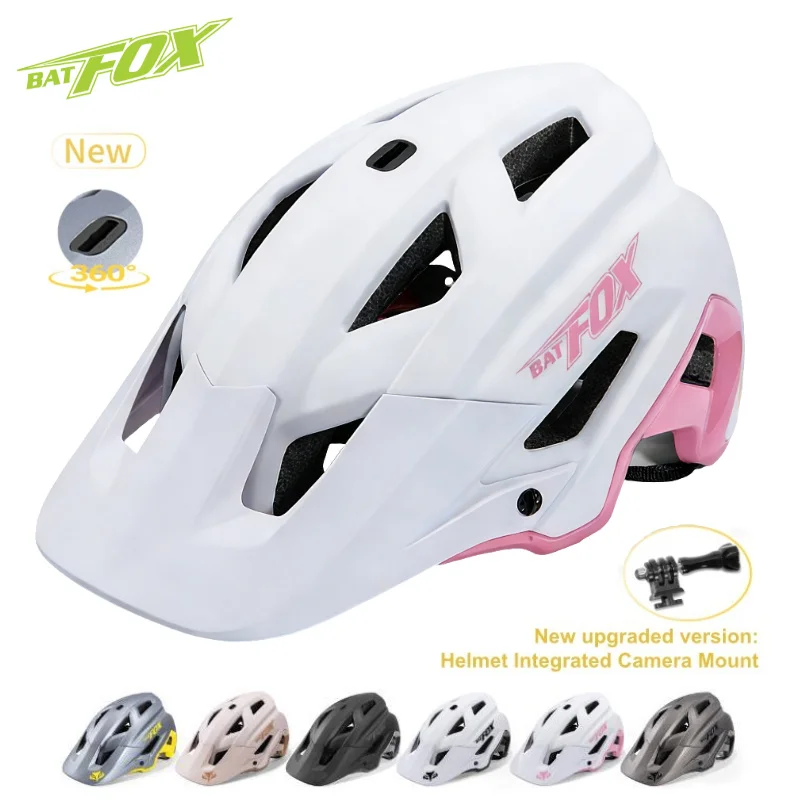 Велошлем BATFOX с креплением для спортивной камеры, цельнолитой, ударопрочный, регулируемый, легкий, для шоссейных и горных велосипедов
Велошлем BATFOX с креплением для спортивной камеры, цельнолитой, ударопрочный, регулируемый, легкий, для шоссейных и горных велосипедов