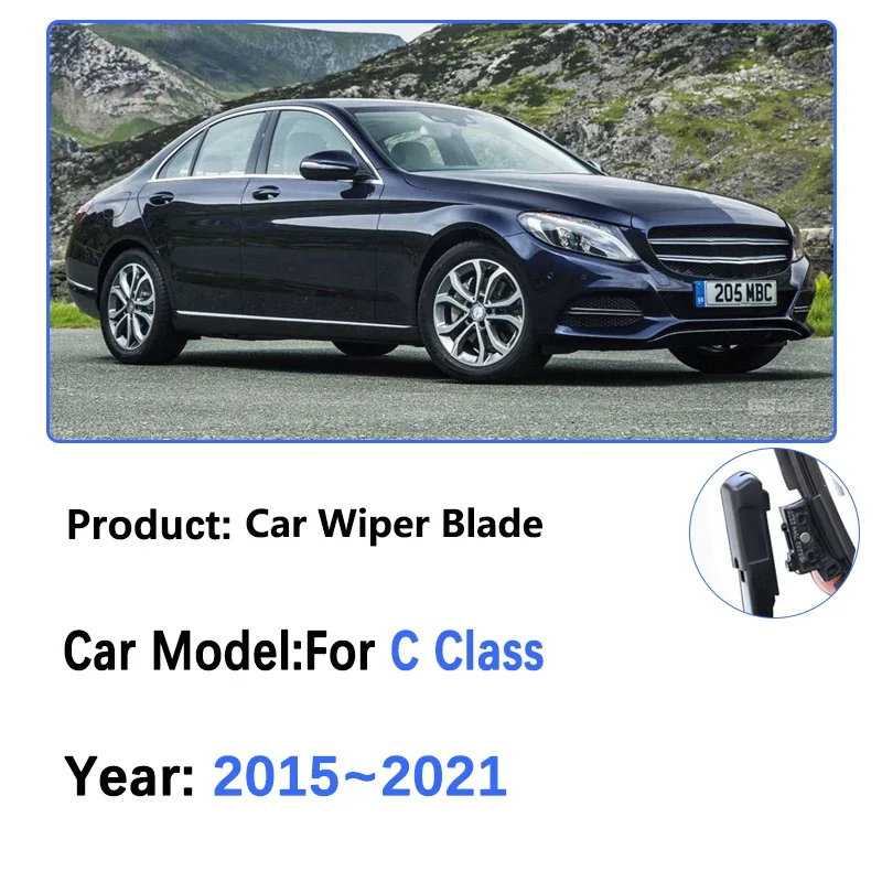 Car Wiper Blade For Mercedes Benz C Class W205 2015~2021 C180 C200 C220 C250 Double Rubber Strip Wipe Cleaning Brushe Accesories
Car Wiper Blade For Mercedes Benz C Class W205 2015~2021 C180 C200 C220 C250 Double Rubber Strip Wipe Cleaning Brushe Accesories