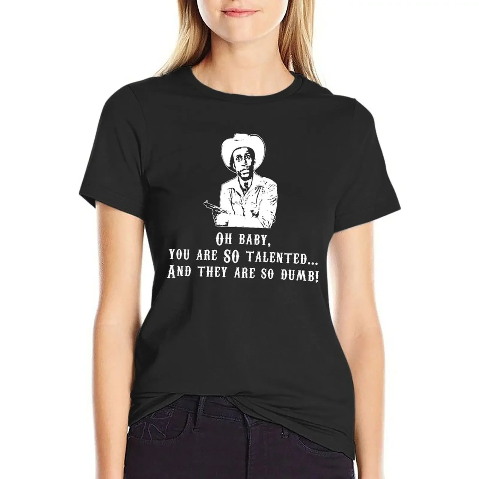 Oh Baby You Are Talented T-Shirt funnys animal prinfor Blouse western t-shirt dress for Women
Oh Baby You Are Talented T-Shirt funnys animal prinfor Blouse western t-shirt dress for Women