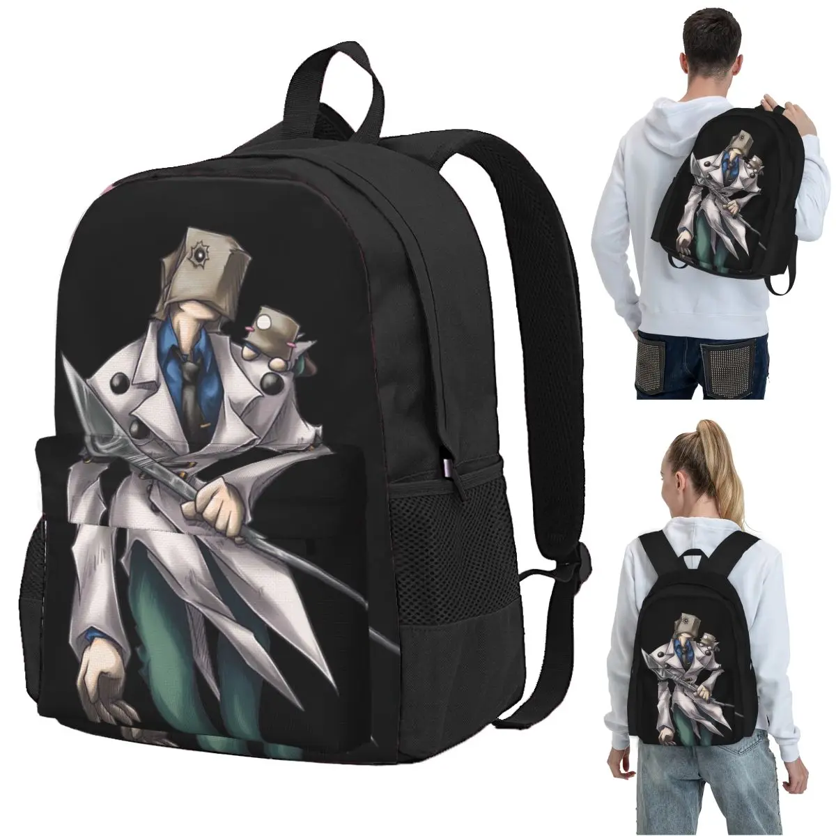 Guilty Gear - Faust Backpack Student BookBag Children School Bag Computer Shoulder Bags for Boys Girls
Guilty Gear - Faust Backpack Student BookBag Children School Bag Computer Shoulder Bags for Boys Girls