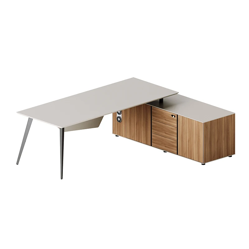 Luxury Modern Office Table High-End Design Executive L-Shaped CEO Boss Desk for Home or Commercial Use Wholesale
Luxury Modern Office Table High-End Design Executive L-Shaped CEO Boss Desk for Home or Commercial Use Wholesale