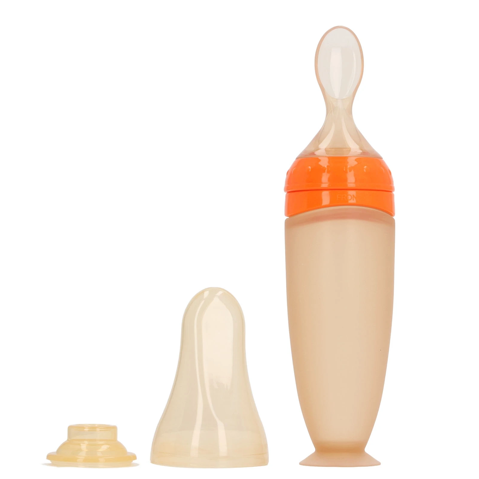 Baby Food Feeder Spoon with Dust Cover Silicone Soft Supplementary Spoon Tool Squeeze Cereal Feeder for Toddlers Kids
Baby Food Feeder Spoon with Dust Cover Silicone Soft Supplementary Spoon Tool Squeeze Cereal Feeder for Toddlers Kids