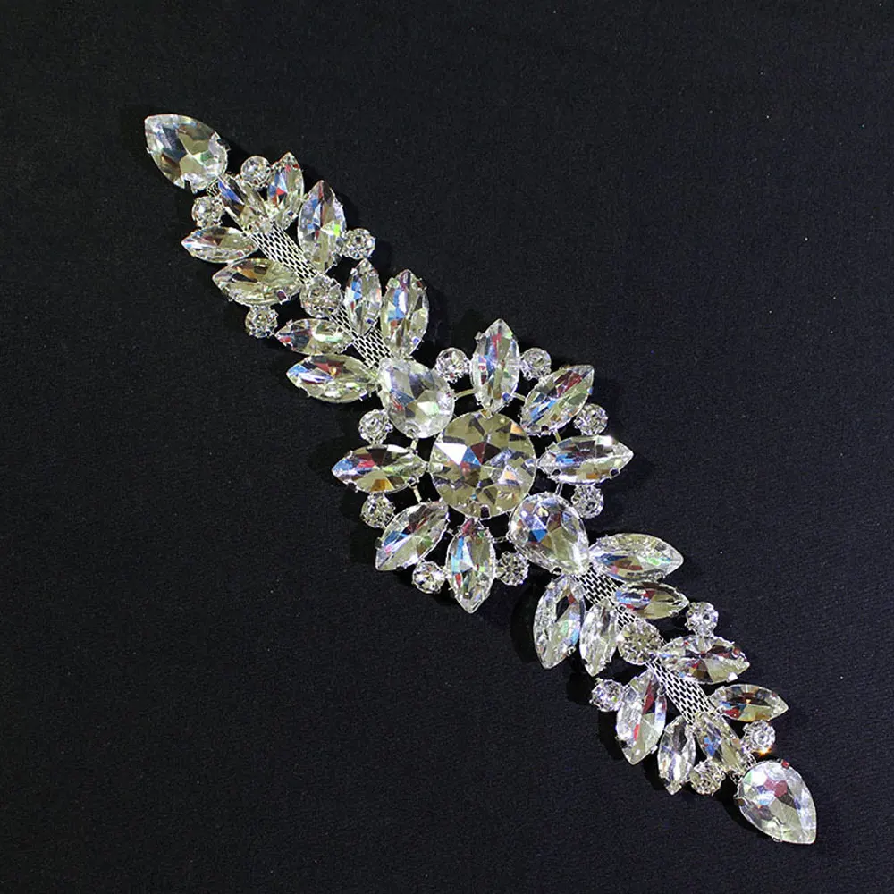1Pcs Sew On Strass Applique Rhinestone For Wedding Belt Pearl Patch Crystals Iron On Glass For Bridal Headband Trim
1Pcs Sew On Strass Applique Rhinestone For Wedding Belt Pearl Patch Crystals Iron On Glass For Bridal Headband Trim