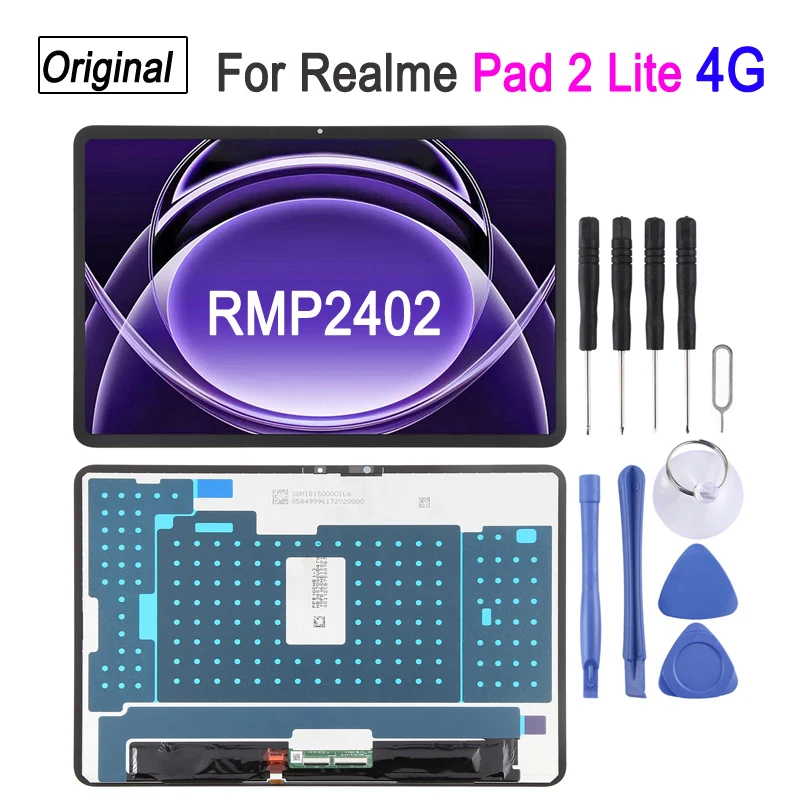 10.95'' IPS LCD Screen For Realme Pad 2 Lite 4G, RMP2402 Tablet LCD Display Touch Screen Repair Replacement Spare Part
10.95'' IPS LCD Screen For Realme Pad 2 Lite 4G, RMP2402 Tablet LCD Display Touch Screen Repair Replacement Spare Part