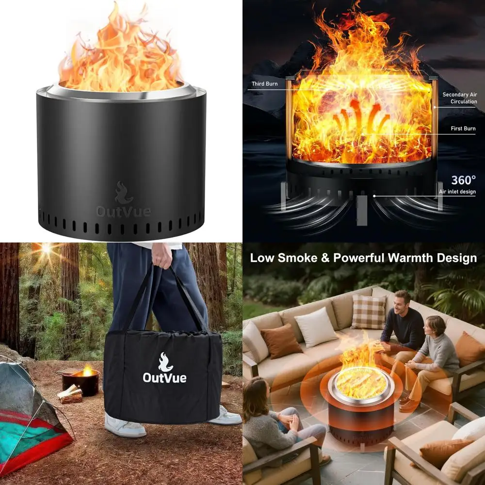 Бездымная уличная древесная костра с сумкой и огненным покером, 19,5-дюймовая нержавеющая сталь, идеально подходит для кемпинга и заднего двора
Бездымная уличная древесная костра с сумкой и огненным покером, 19,5-дюймовая нержавеющая сталь, идеально подходит для кемпинга и заднего двора