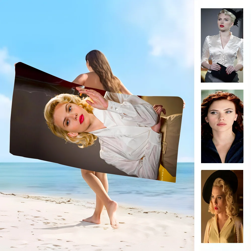 American actor Scarlett Johansson Towel Absorbent microfiber beach towel,quick drying, for swimming, camping, yoga and outdoor
American actor Scarlett Johansson Towel Absorbent microfiber beach towel,quick drying, for swimming, camping, yoga and outdoor