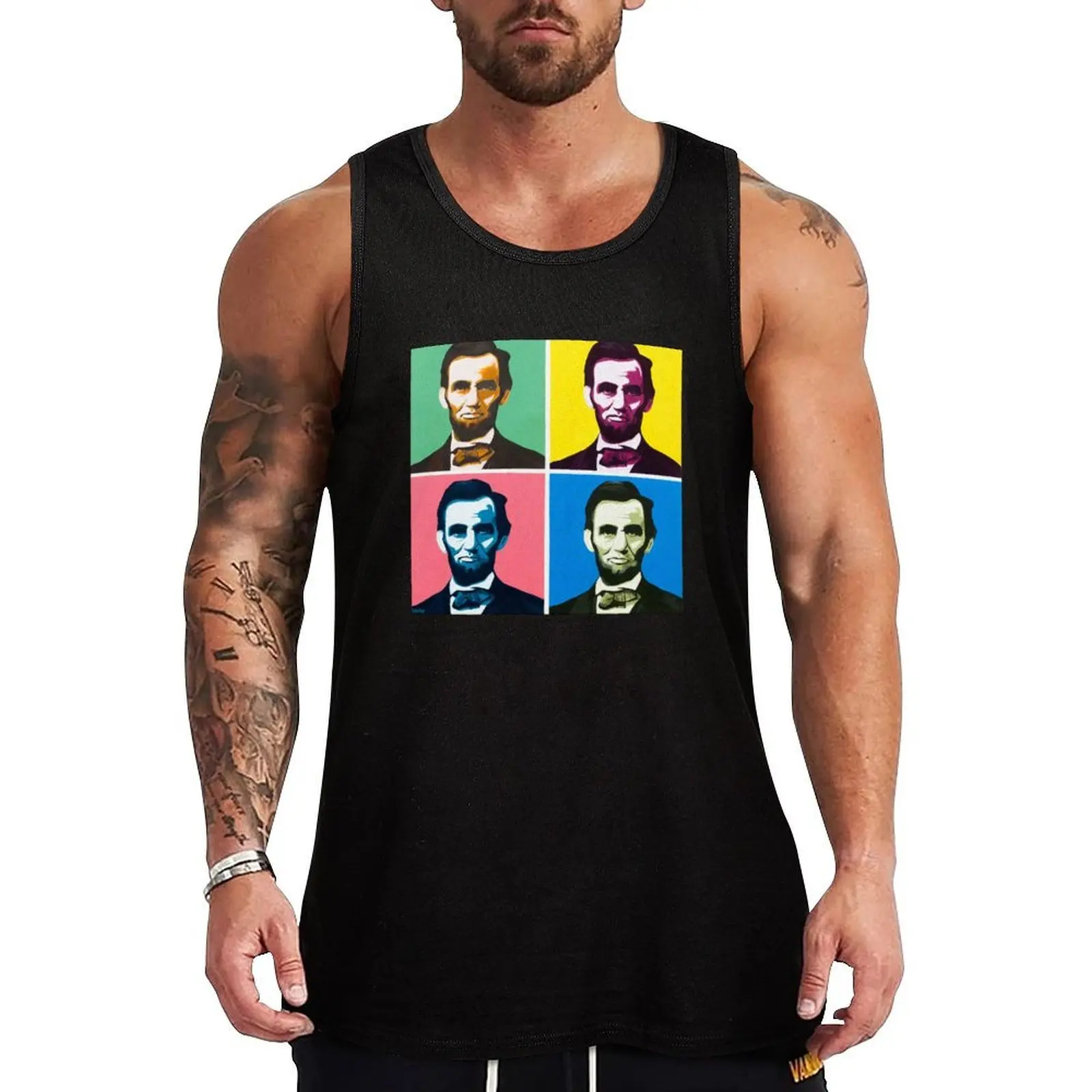Abe, Abraham Lincoln, Painting, Warhol Tank Top quick-drying t-shirt gym t-shirts basketball
Abe, Abraham Lincoln, Painting, Warhol Tank Top quick-drying t-shirt gym t-shirts basketball