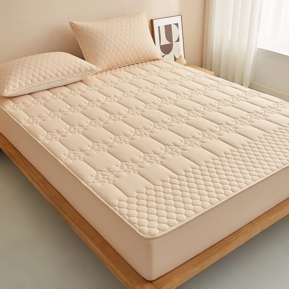 A-Class Luxury Antimicrobial Top Layer Washed Cotton Quilted Mattress Cover 1Pc- Superior Comfort and Protection for Your Sleep
A-Class Luxury Antimicrobial Top Layer Washed Cotton Quilted Mattress Cover 1Pc- Superior Comfort and Protection for Your Sleep