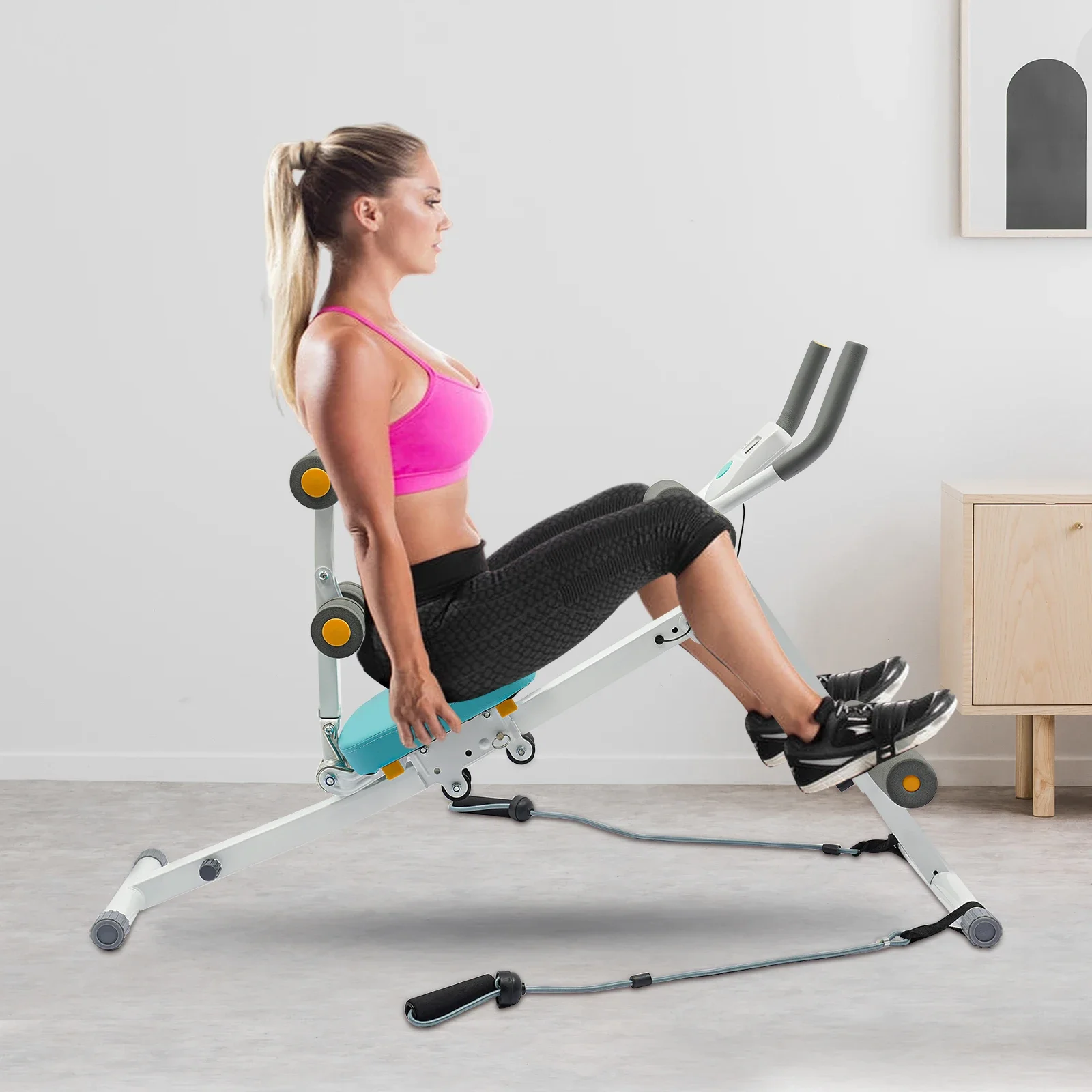 Abs Machine Workout Equipment, Abs Trainer Abdominal Workout Machine Waist, Core Abs Exercise Machine with LCD Display for Home
Abs Machine Workout Equipment, Abs Trainer Abdominal Workout Machine Waist, Core Abs Exercise Machine with LCD Display for Home