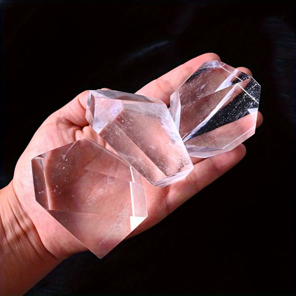 1pc Artificial Clear Quartz Freeform, Bohemian Style Home Decor, Ideal for Desk Decor, Unique Gift for Birthdays, Anniversaries
1pc Artificial Clear Quartz Freeform, Bohemian Style Home Decor, Ideal for Desk Decor, Unique Gift for Birthdays, Anniversaries