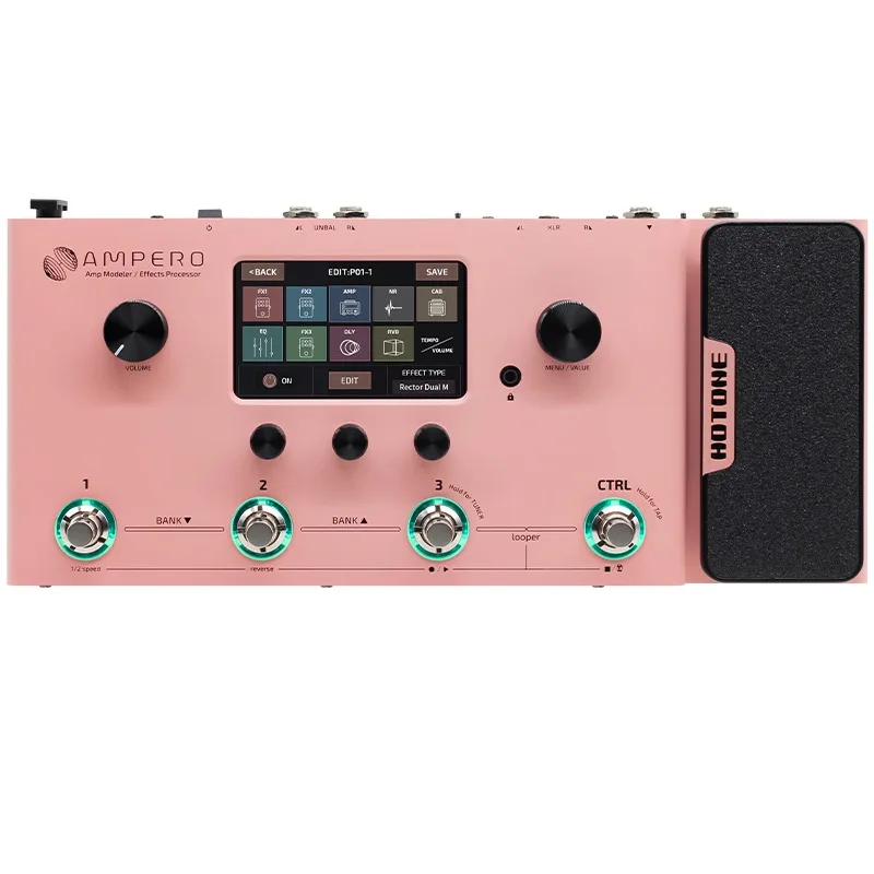 Pink Color Ampero Electric Guitar Bass Synthesizer
Pink Color Ampero Electric Guitar Bass Synthesizer